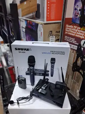 Microphone za Wireless za Professional 3-in-1 (Shure)