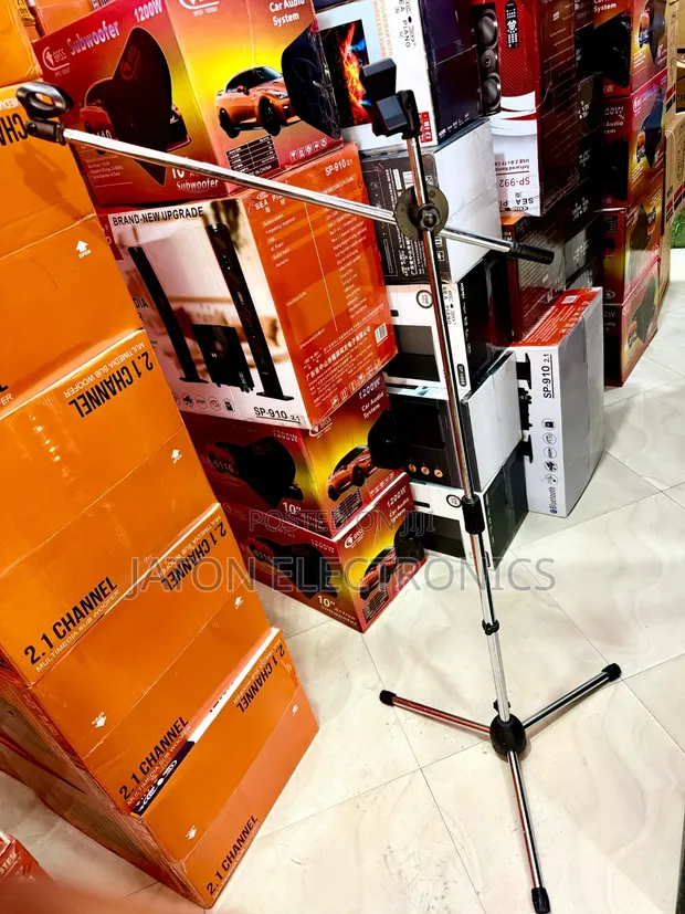 Brand New Metal Microphone Stand - 1
