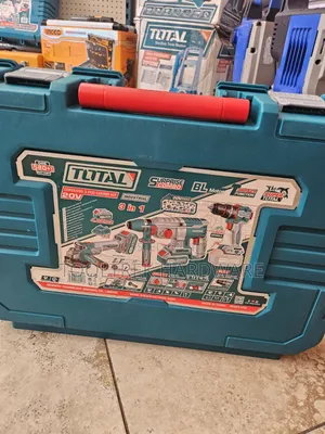 Total 3-in-1 Combo: Rotary Hammer Drill & Grinder