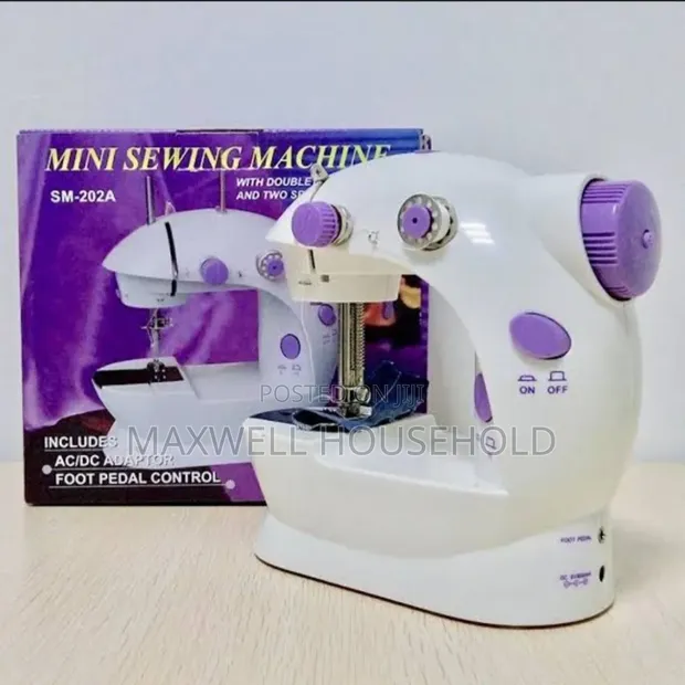 Portable Mini Sewing Machine SM-202A - 1