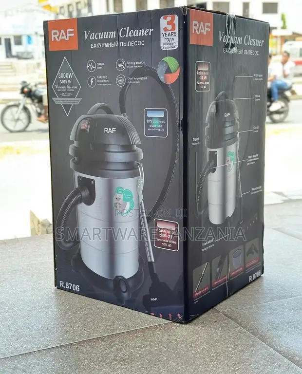 Raf 3000W Wet & Dry Vacuum Cleaner - 1