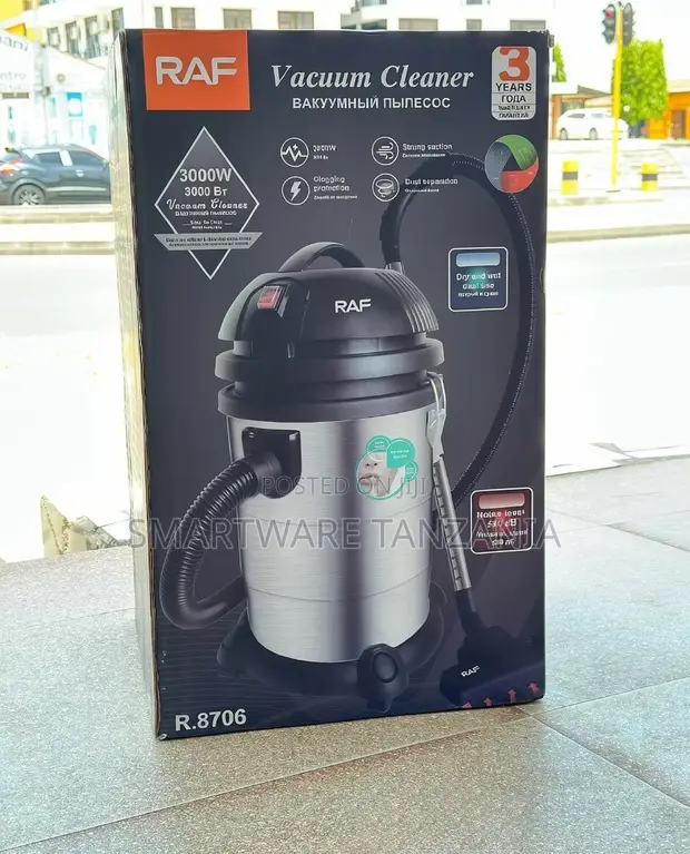 Raf 3000W Wet & Dry Vacuum Cleaner - 1