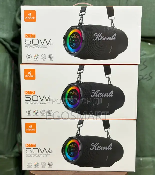 Kisonli K17 Bluetooth Speaker 50W - 1