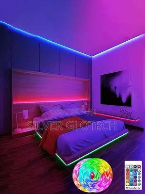 LED Strip Light 5m, 16 Colors, Remote Control