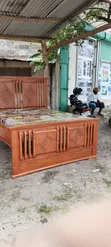 Solid Wood Bed Frame - Super King - 1