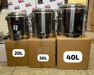 Digiwave Stainless Insulated Steel Tea Can with Dispensing Tap
