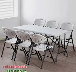 Black Affordable Table and Chair Set