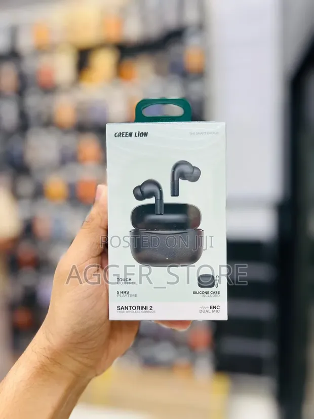 Greenlion Santorini 2 Wireless Earbuds with Silicone Case - 1