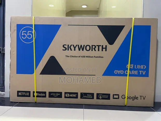Skyworth 55" 4K UHD Smart TV - 1