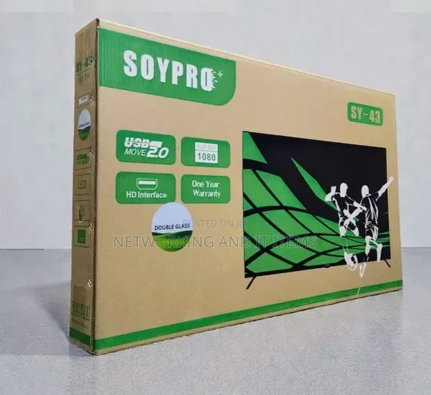 Soypro 43" Frameless LED TV - 1