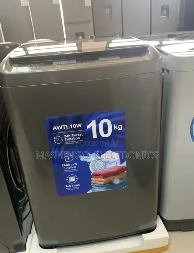 Ailyons 10kg Fully Automatic Top Load Washing Machine - 1