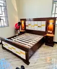 Wood-Mode Mixer Sofa Bed with Lights & Dual Bedside Tables - 1