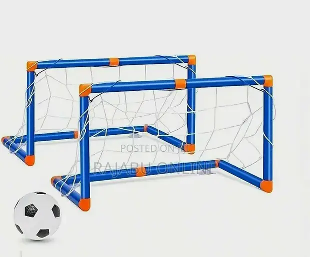 Portable Kids Football Goal Set - 1