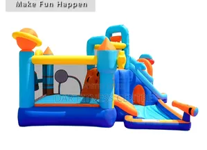 Inflatable Bounce House Animal Water Slide