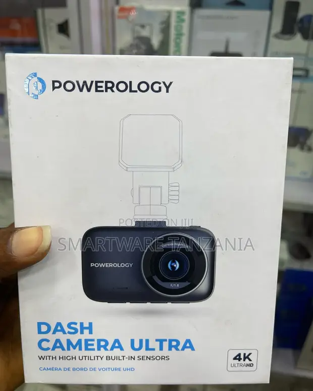Powerology Dash Camera Ultra 4K F/1.6 Lens - 1