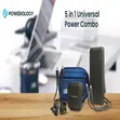 Powerology 5-in-1 Power Combo 10000mAh 38W Charger - 2