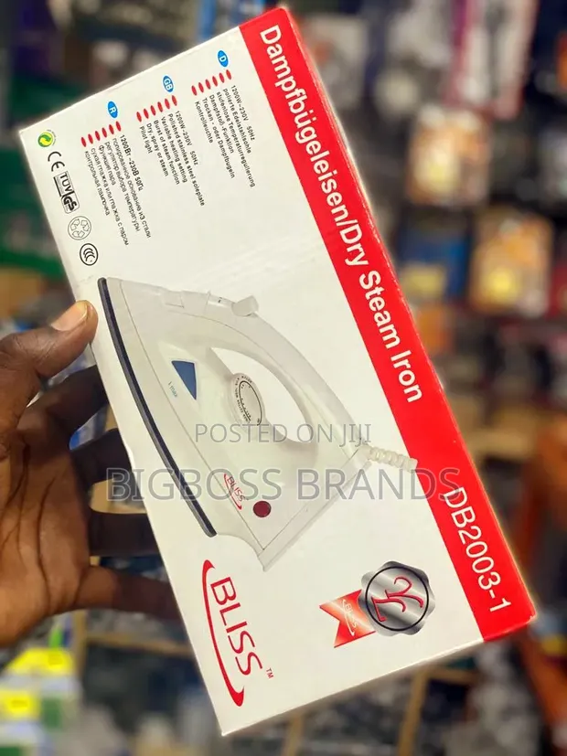 Bliss Steam Iron 1200W - 1