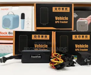 GPS Tracker with Alarm, Voice Recorder & Cable