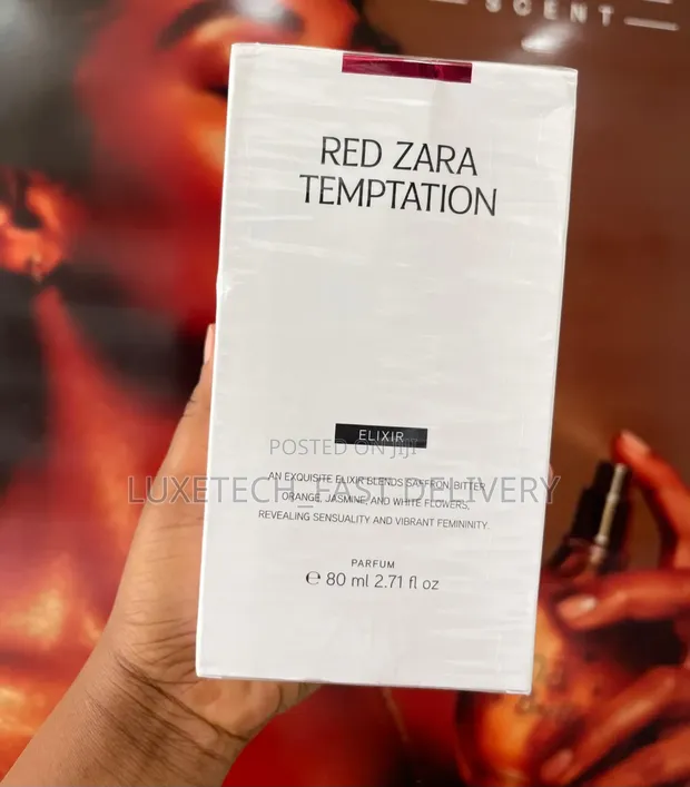 Zara Red Temptation Elixir - Intense Luxury Perfume 80ml - 1