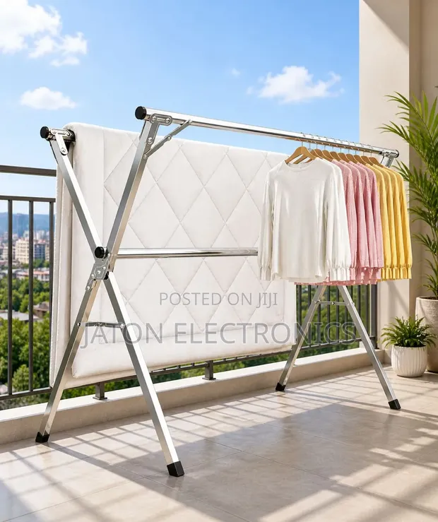 Stainless Steel Clothes Drying Stand - 1