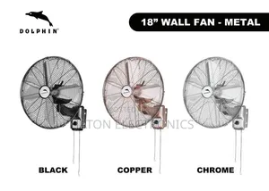 Dolphin 18" Metal Wall Fan