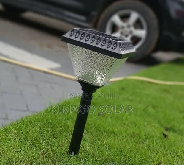 Solar Garden Light - 7 Color Changing RGB, Remote Control - 1