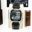 New Design Leather Casio Watch - 1