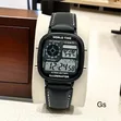 New Design Leather Casio Watch - 3