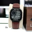 New Design Leather Casio Watch - 4