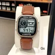 New Design Leather Casio Watch - 5