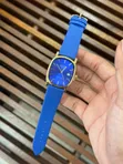 Casio Oval Shape Watch - Leather Band - 1