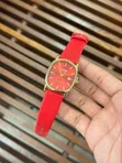 Casio Oval Shape Watch - Leather Band - 2