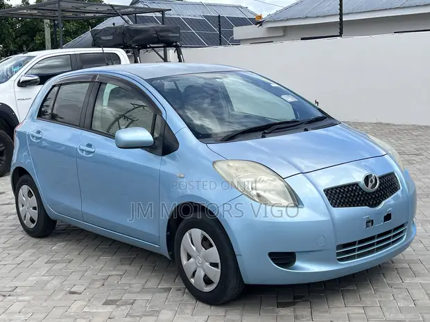 Toyota Vitz 2008 Blue - 1