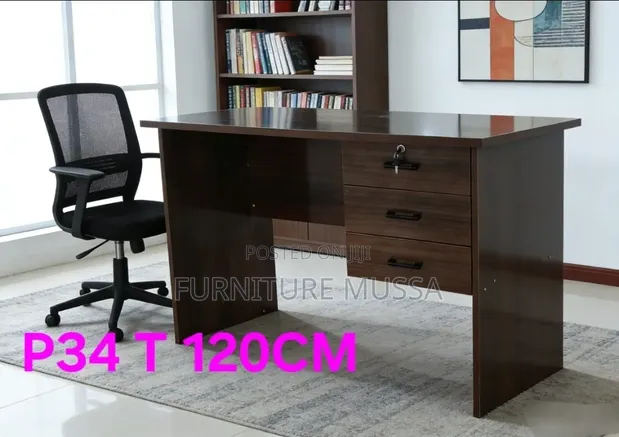 Office Table - Wood-Mode, Square, Brown, Brand New - 1