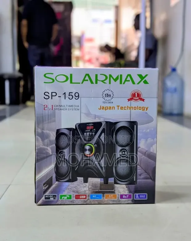 Solarmax Small Subwoofer for Starting Out - 1