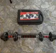 Seti ya Dumbbell ya Kilo 20 ya Chuma cha Chrome - 1
