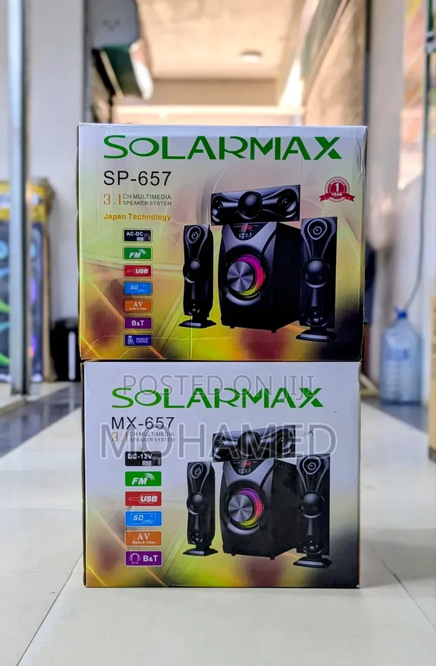 Solarmax Subwoofer SP-657 Multimedia System - 1