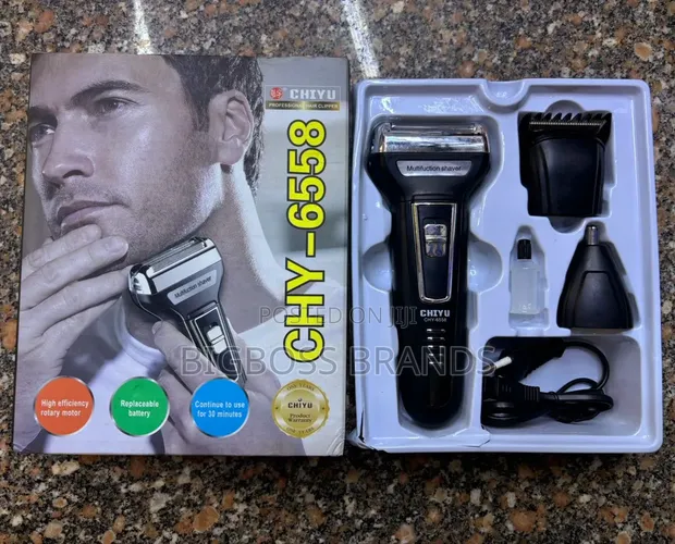 Chy 6558 3-in-1 Rechargeable Smoothy Trimmer - 1