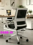 Simpo Office Chair - Nyeusi, Mpya Kabisa - 2