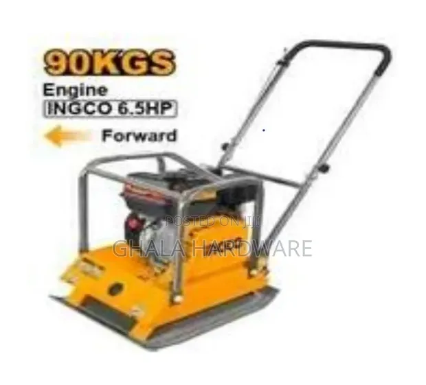 90kg Ingco Plate Compactor ya Petroli - 1