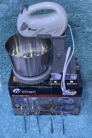 Iman 2-in-1 Hand Mixer With Bowl MM-1622