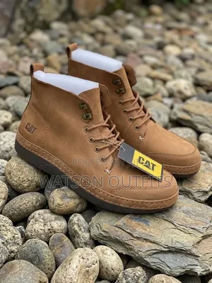 Men's Caterpillar Leather Boots