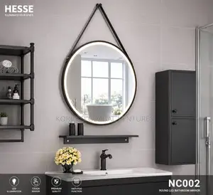 Round LED Bathroom Mirror 60cm