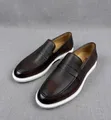 Boss Men's Leather Loafers - Brand New - 4