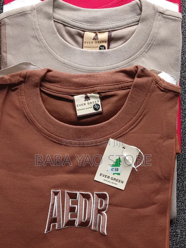 High-Quality Casual Short-Sleeved T-Shirts - 1