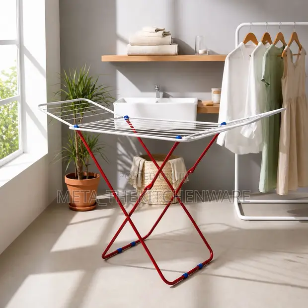 Foldable Clothes Drying Stand - 1