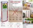 Foldable Clothes Drying Stand - 5