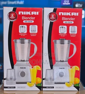 Nikai NB1700T3 Blender - 1.5L, 300-360W, 2-Year Warranty