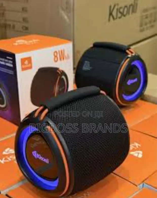 Kisonli K14 Mini Portable Speaker 8W, 1200mAh - 1