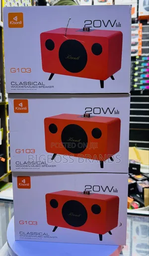 Kisonli G103 Classical Wooden Music Speaker 20W